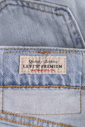 Jean droit Levi's Bleu en Coton