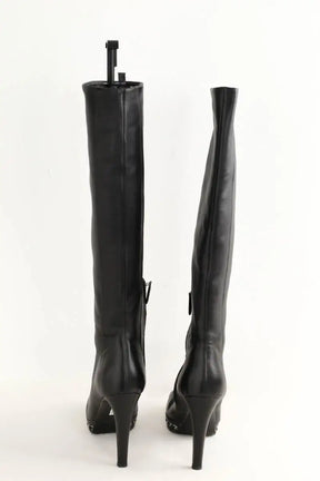 Bottes Chanel Noir en Cuir