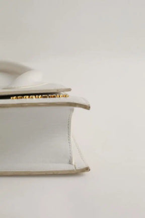 Sac à main Jacquemus Chiquito Blanc en Cuir