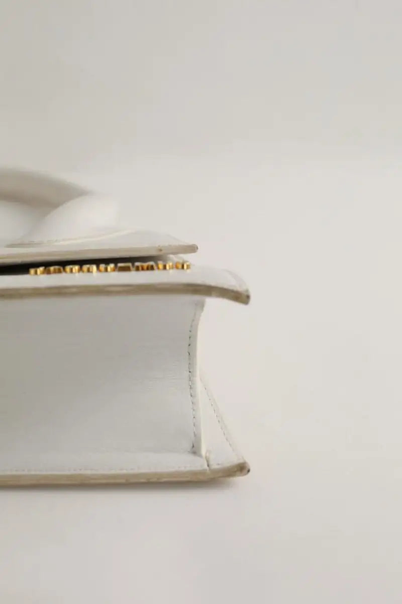 Sac à main Jacquemus Chiquito Blanc en Cuir