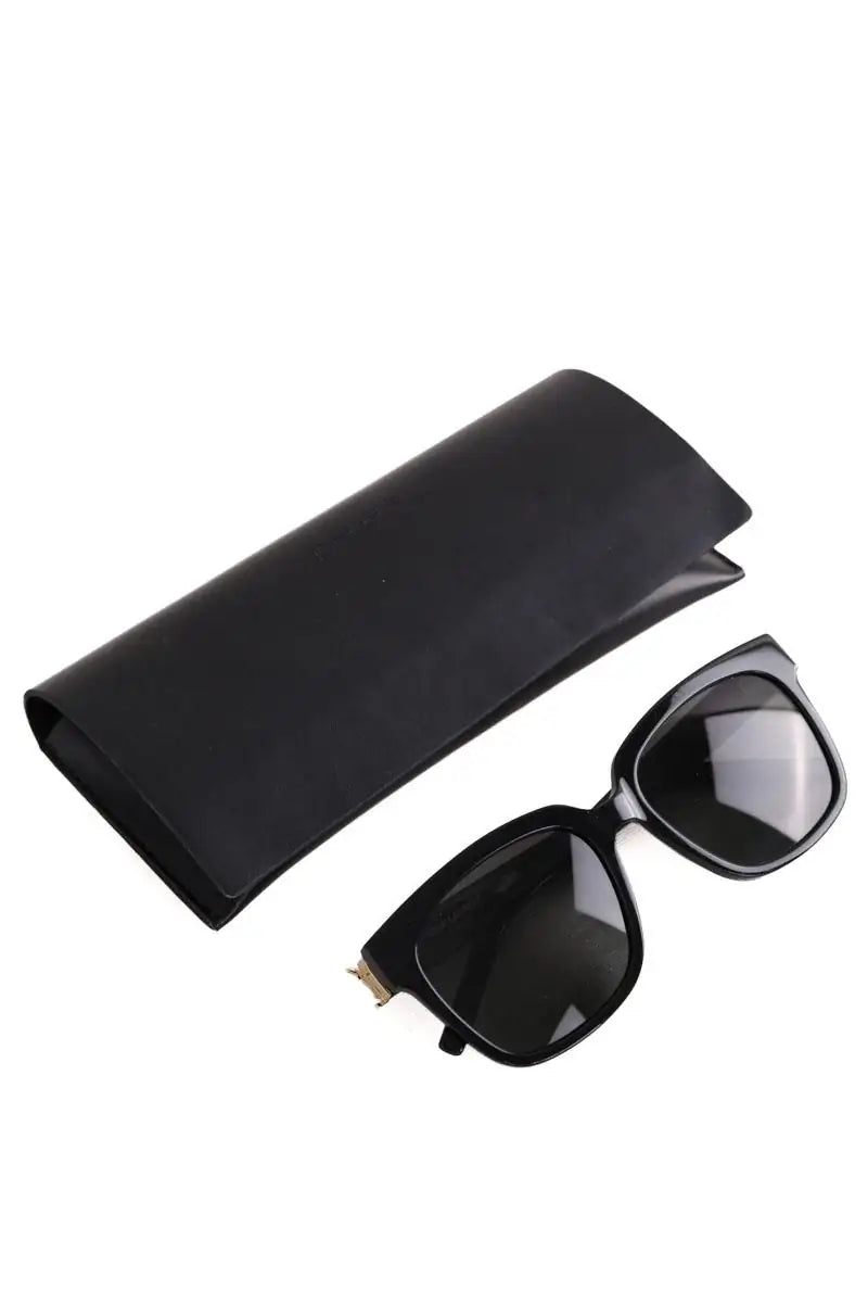 Lunettes de soleil Saint Laurent Noir en Plastique