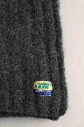 Écharpe American Vintage Vitow Gris en Laine