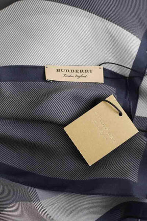Écharpe Burberry Gris en Synthétique