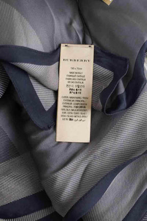 Écharpe Burberry Gris en Synthétique