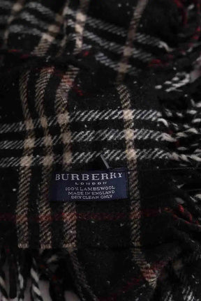 Écharpe Burberry Noir en Laine