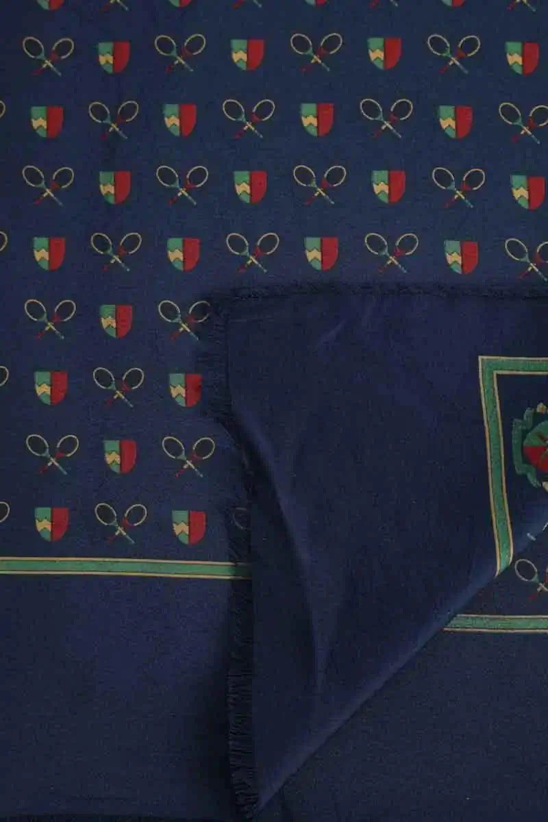 Écharpe Dior Bleu en Soie