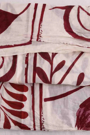 Écharpe Eric Bompard Ecru en Coton