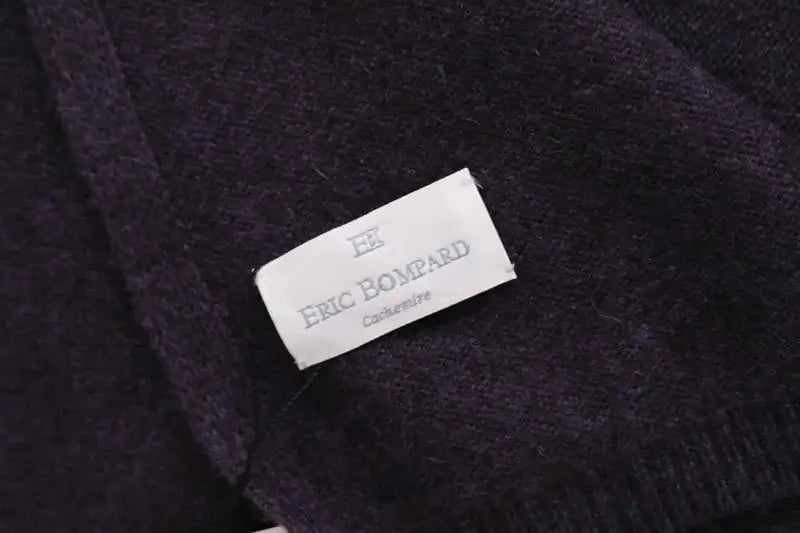 Écharpe Eric Bompard Violet en Cachemire