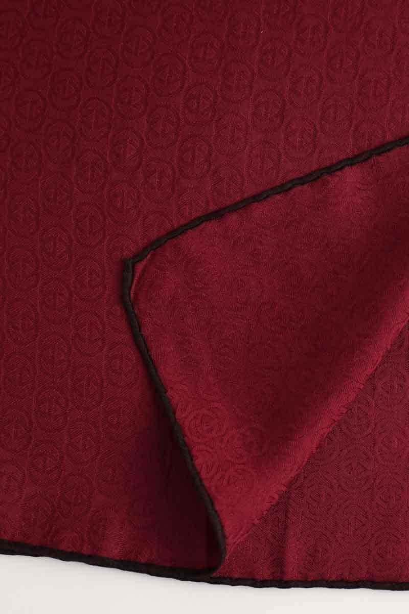 Écharpe Gucci Bordeaux en Soie
