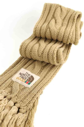 Écharpe Gucci Gucci x The North Face Beige en Laine