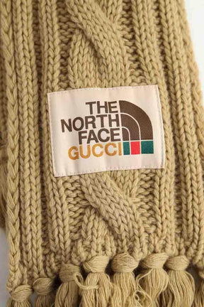 Écharpe Gucci Gucci x The North Face Beige en Laine