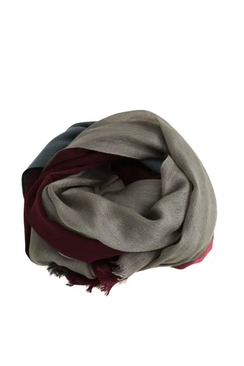 Écharpe Loro Piana Bordeaux en Cachemire