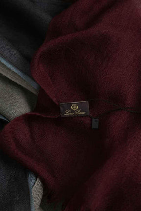 Écharpe Loro Piana Bordeaux en Cachemire