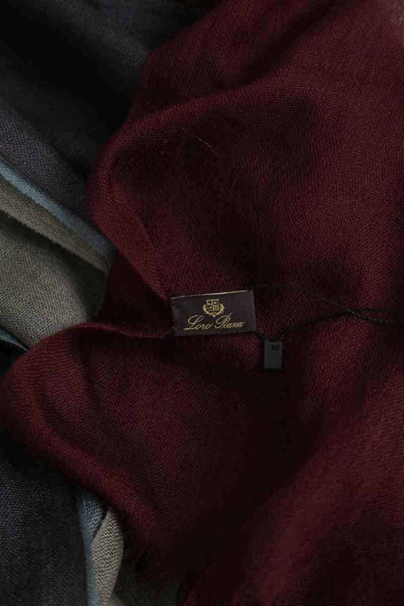 Écharpe Loro Piana Bordeaux en Cachemire