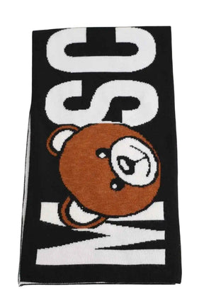 Écharpe Moschino Noir en Laine - Seconde Main