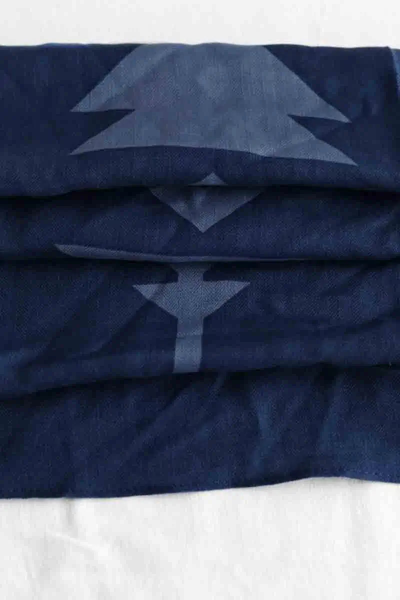Écharpe Ralph Lauren Bleu en Laine