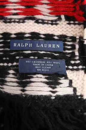 Écharpe Ralph Lauren Rouge en Cachemire