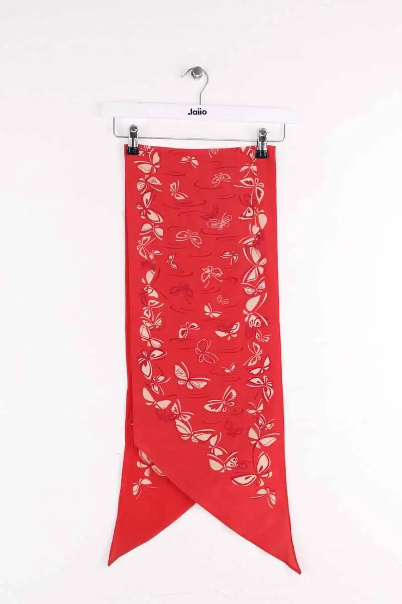 Écharpe Salvatore Ferragamo Rouge en Soie