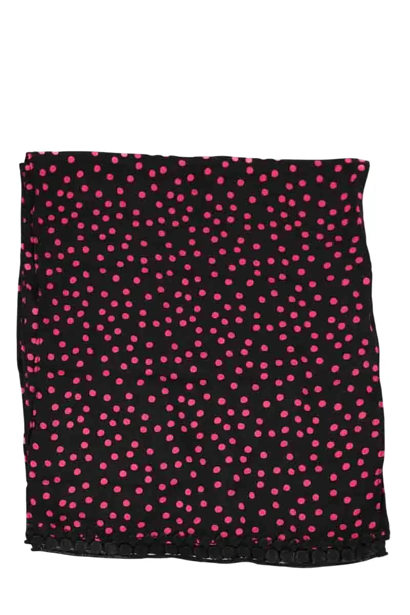 Écharpe Sandro Noir en Viscose - Seconde Main