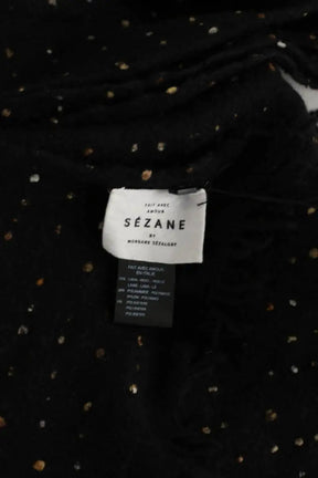 Écharpe Sézane Noir en Laine