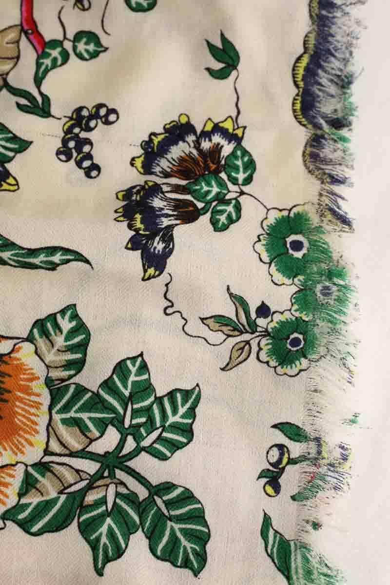 Écharpe Tory Burch Multicolore en Laine