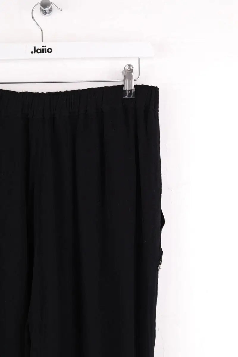 Pantalon droit Iro Noir en Viscose