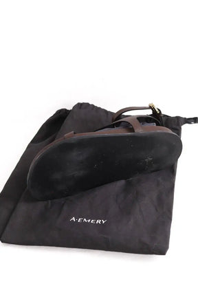 Sandales A.EMERY Marron en Cuir