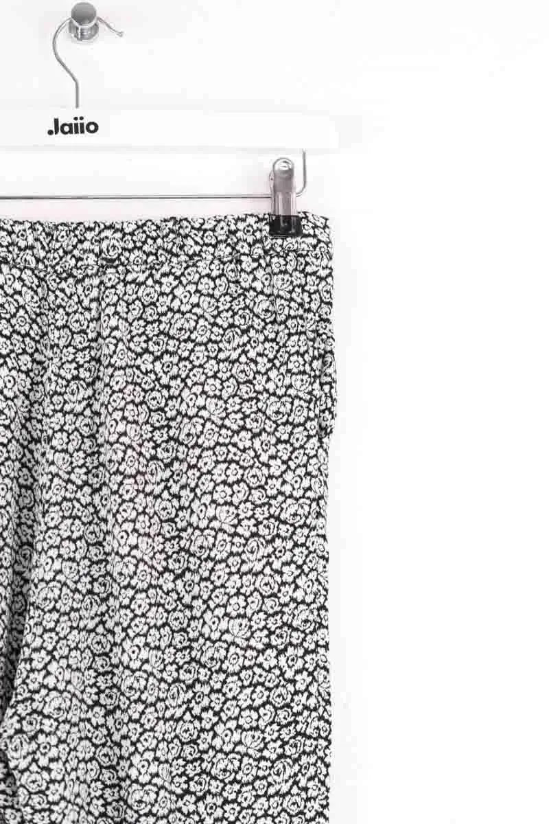 Pantalon large American Vintage Blanc en Viscose