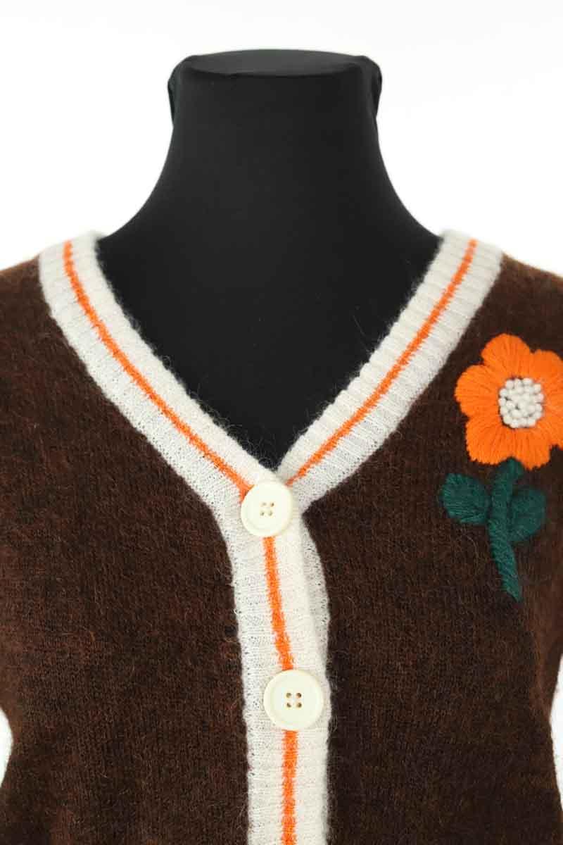 Gilets Manoush  Marron