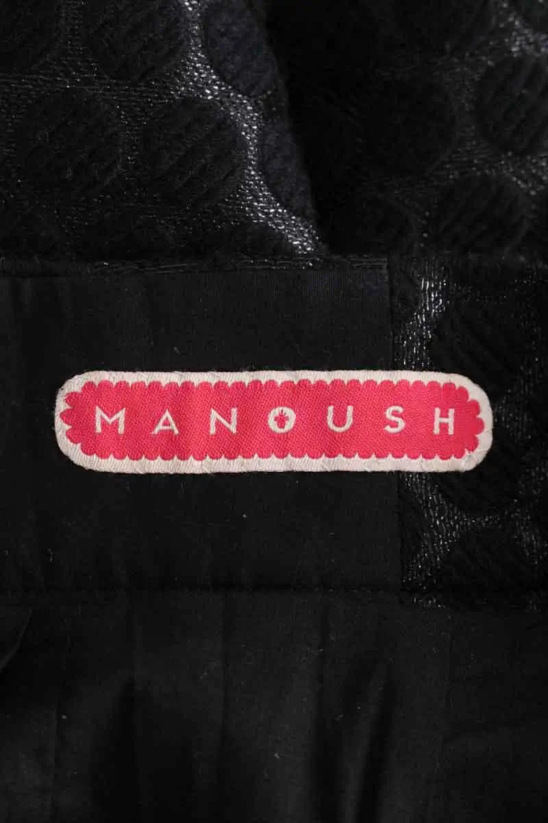 Mini jupe Manoush Noir en Synthétique