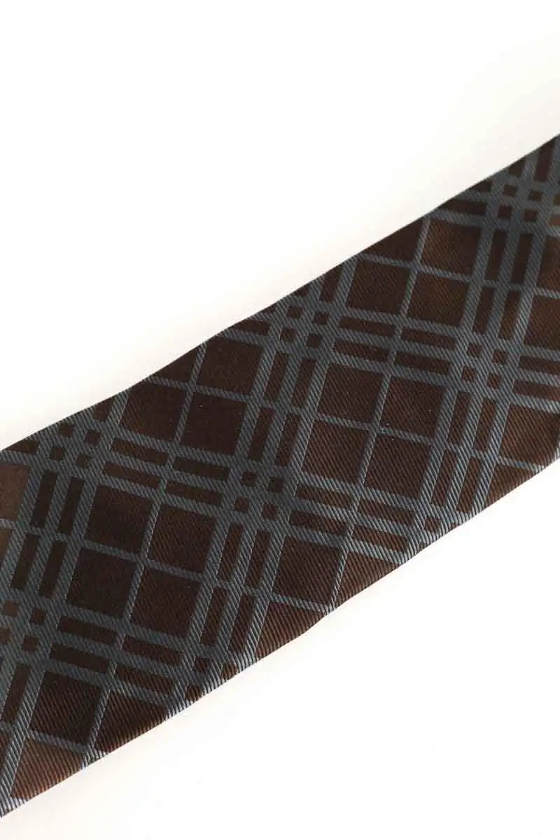 Cravate Burberry  Marron