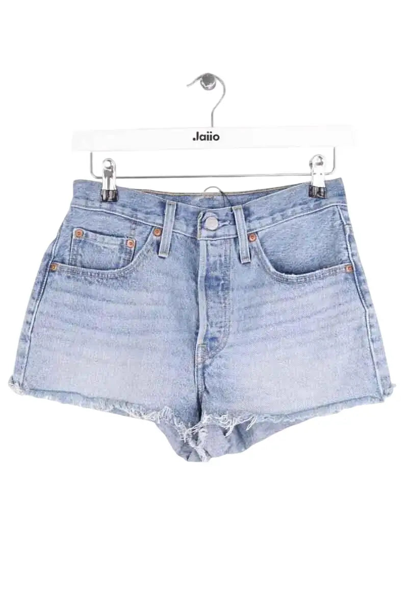 Mini short Levi's 501 Bleu en Coton, taille XS - Seconde Main