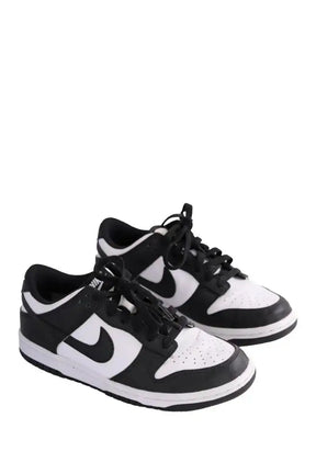 Baskets Nike Dunk Noir en Cuir