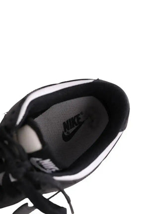 Baskets Nike Dunk Noir en Cuir