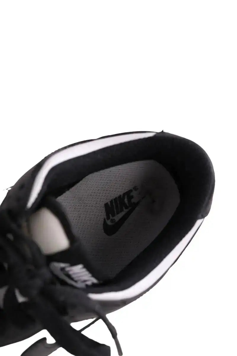 Baskets Nike Dunk Noir en Cuir