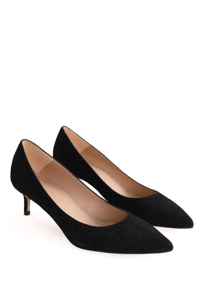 Talons LK Bennett Ava Noir en Daim