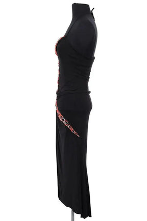 Robe Roberto Cavalli Noir en Synthétique