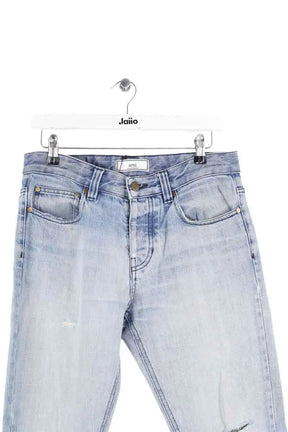 Jean droit Ami Blanc en Coton