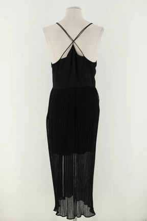 Robe Sandro Noir en Viscose