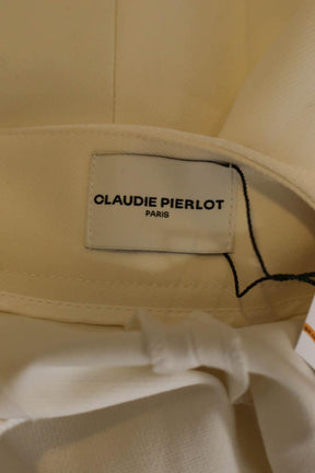 Droit Claudie Pierlot  Blanc