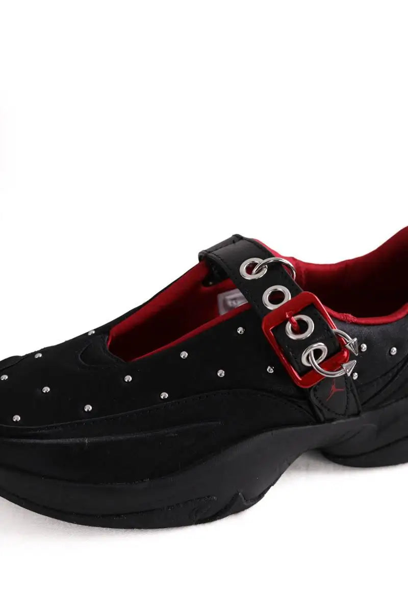 Baskets Nike Noir en Tissu