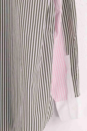 Chemise Kitsuné Multicolore en Coton
