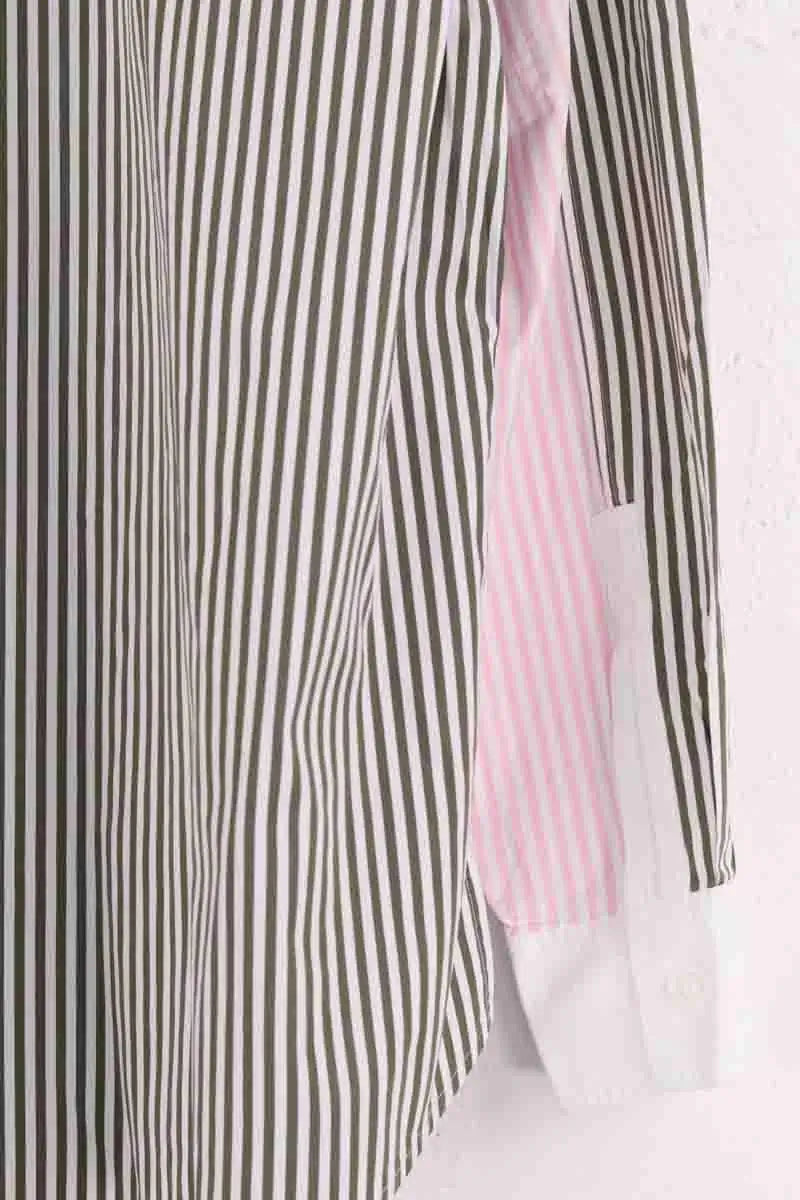 Chemise Kitsuné Multicolore en Coton