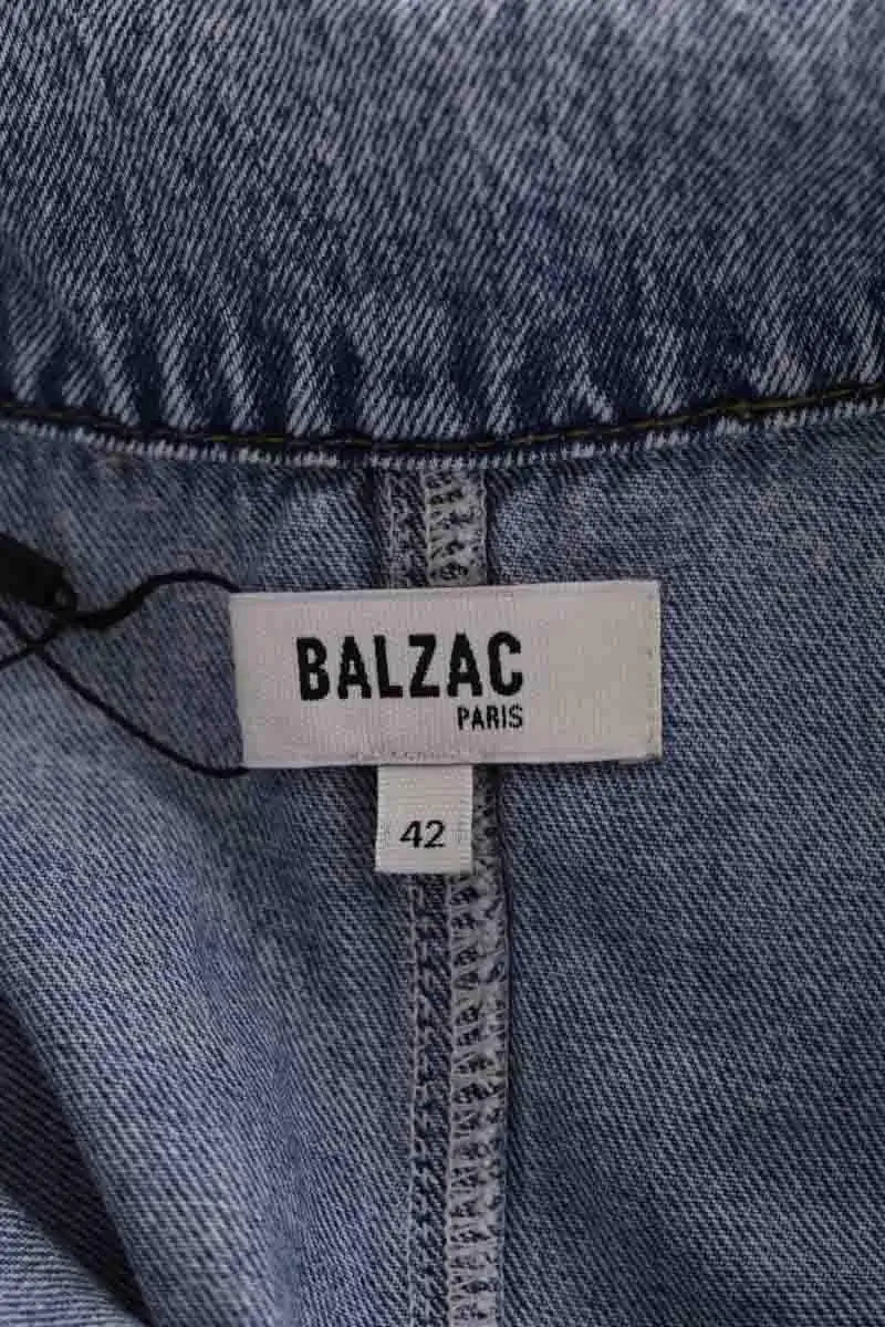 Combishort Balzac Bleu en Coton