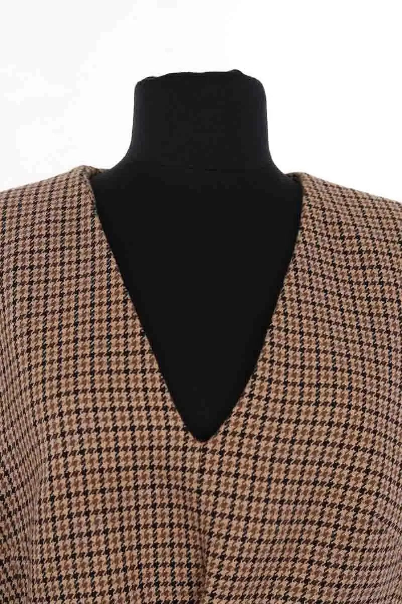 Robe Tara Jarmon Camel en Coton