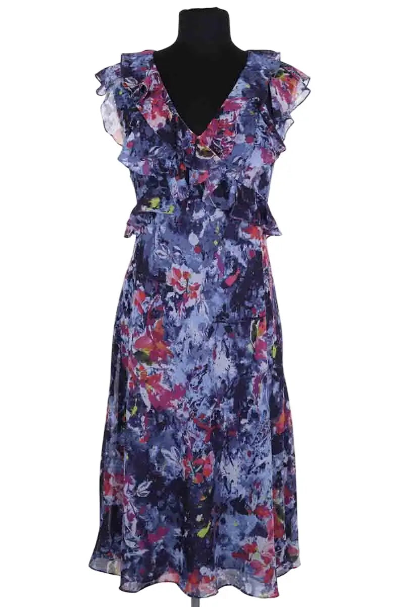 Robe Ralph Lauren Bleu en Synthétique, taille XS - Seconde Main