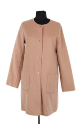 Manteau Réversible Gerard Darel Camel en Laine, taille S - Seconde Main