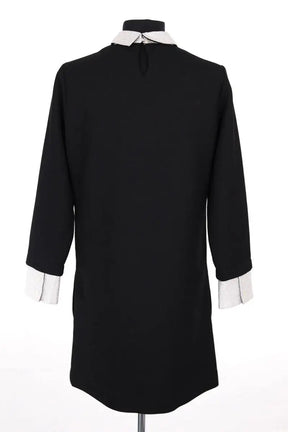 Robe Maje Noir en Synthétique