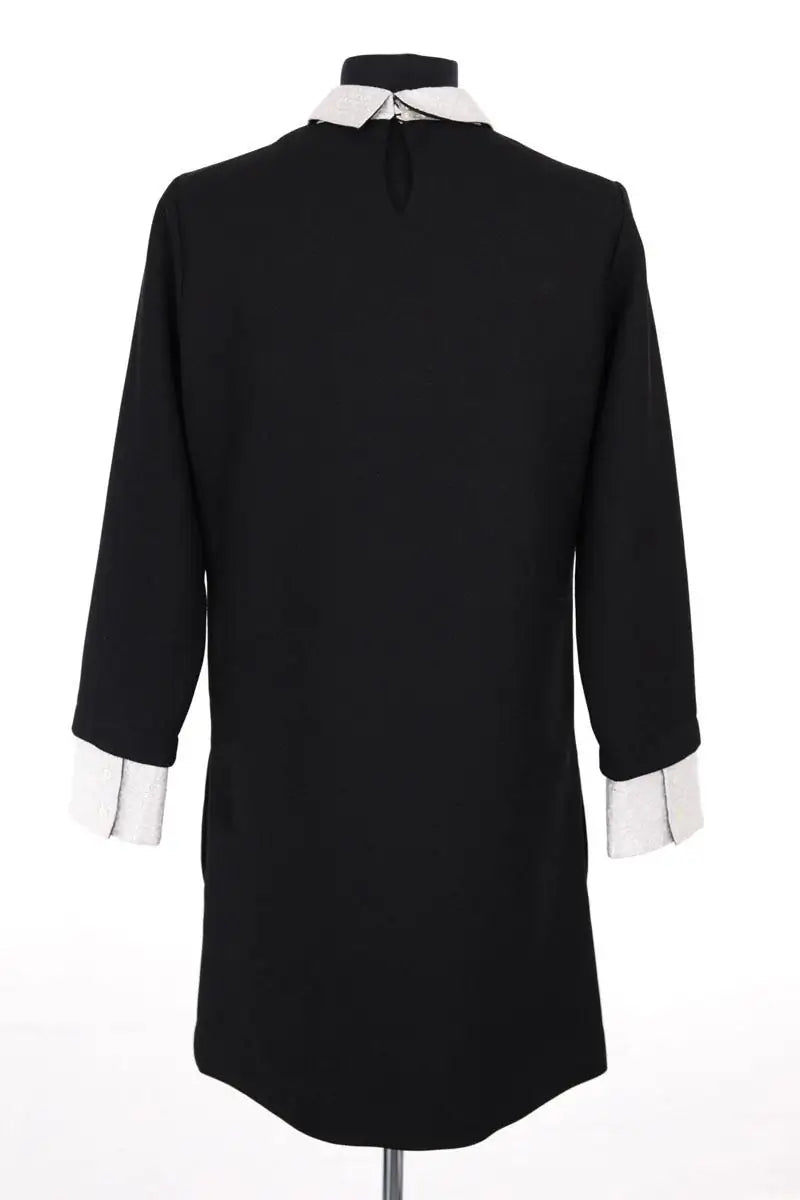 Robe Maje Noir en Synthétique