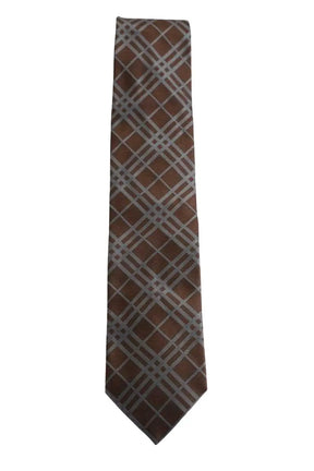 Cravate Burberry  Marron